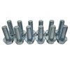 Z Whip SBC INTAKE MANIFOLD BOLT KIT HIGH STRENGTH ZINC COATED 3/8-16 BOLTS Compatible with Chevrolet V8 Small Blocks 265 283 305 327 350 383 400 1955-1995 Gen I heads