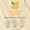 Biolage Smooth Proof Deep Treatment Pack | Multi-Use Hair Mask Controls Frizz | With Camellia & Castor Oil | Vegan & Paraben-Free | For Frizzy Hair | 3.4 Fl. Oz