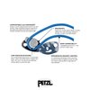 PETZL GRIGRI Belay Device - Belay Device with Cam-Assisted Blocking for Sport, Trad, and Top-Rope Climbing - Red