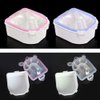 2pcs Nail Soaking Bowl Soak Off Bowl Manicure Bowl Nail Soaking Tray Soak Off Acrylic Nail Remover Dip Powder Removal Kit Nail Polish Remover Bowl Acetone Soak Off Bowl for Home Nail Salon Supplies