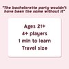 The Greatest Bachelorette Party Game Bundle - 4 Games in 1, Perfect for a Bachelorette Party, Girls Night or Bridal Shower