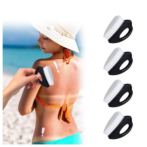 Sunscreen Applicator for Kids 4 Pack Sunscreen Brush with Protective Caps Sunblock Applicator