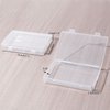 Ganydet 6 Packs Small Plastic Boxes, Rectangular Small Plastic Containers with Lid, Craft Box Containers for Craft Supplies and Little Bits, 7.2'' × 4.6'' × 1.3''