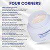 Four Corners Skincare Deep Hydration Face Cream with Green Tea Seed with Pure HMW & LMW Hyaluronic Acid