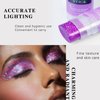 HOSAILY Gold Body Glitter Stick, Mermaid Sequins Face Glitter Gel, Holographic Chunky Glitter Face Paint for Singer Concerts Music Festival Rave Hair Accessories Sparkling Glitter Makeup for Women 01#
