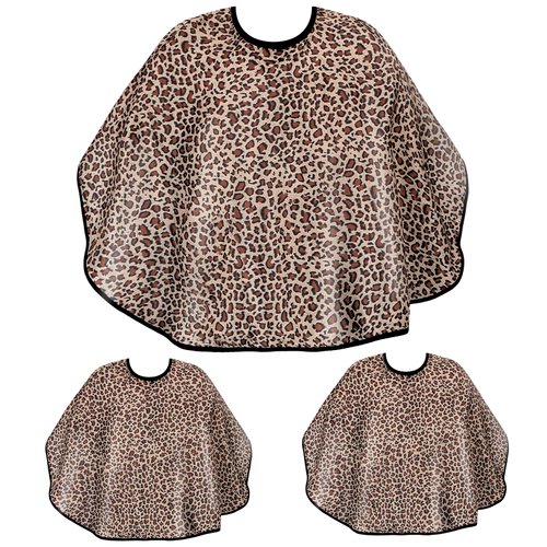 3 Pcs Haircut Cape Water Proof Barber Cape Beauty Salon Hair Cutting Bib Dye Cape Shortie Makeup Cape Styling Shampoo Cape for Cosmetic Artist Beautician Hairdresser