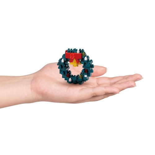 nanoblock - Christmas - Christmas Wreath, Collection Series Building Kit