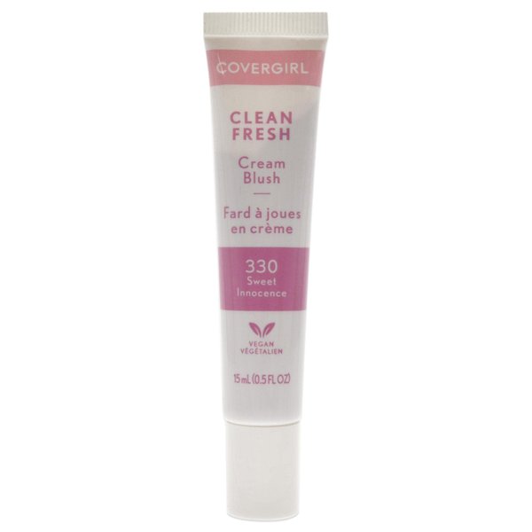 COVERGIRL clean fresh cream blush, sweet innocence, 1 count, 0.507 Fl Ounce