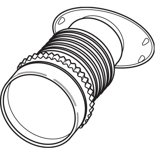 Prime-Line U 9917 White, High-Impact Plastic, Giant Screen Door Viewer (Single Pack)