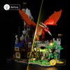 YEABRICKS LED Light for 21348 Ideas Dungeons & Dragons: Red Dragon's Tale Building Blocks Model (Building Set NOT Included)