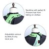Barber Cape for men, Hair Cutting Cape with Adjustable Snap Closure, Salon Cape, Hairdressing Cape for Hairstylists (Green Leaves)