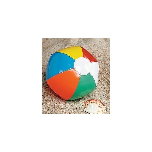 48 Mini BEACH BALLS/6-Panel Traditional Style Rainbow 6&quot; BEACHBALLS/Pool Party FAVORS/WEDDING/Dec...