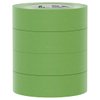 FROGTAPE Multi-Surface Painter's Tape with PAINTBLOCK, Medium Adhesion, 1.41 Inches x 60 Yards, Green, 4 Rolls (240660)
