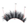 MYMYDA Eye Lashes Natural Look Clear Band Cat Eye False Eyelashes Fluffy Mink Fox Lashes Wispy 5D Volume Durl Lashes Strip Eyelash Extension Look