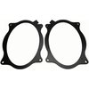 6x9" Rear Deck Speaker Adapter Spacer Rings Fits 2012-2016 Camry & 2014-2016 Corolla- SAK054_69-1 Pair