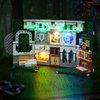 DALDED LED Lighting Kit for Lego Harry Potter Slytherin House Banner Building Set, LED Light Compatible with Lego 76410 Building Block Models (Not Include Lego Set)