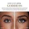 Lilly Lashes Goddess in Lite Faux Mink, Strip Lashes, Natural Lashes, Reusable False Lashes, False Lashes Natural Look, Lash Strips with Luxury Silk Like Fibers, No Lash Glue Included
