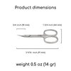 Professional Cuticle Scissors Maluk Small