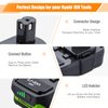 LORDONE 2Pack 3600mAh P108 Battery Compatible with Ryobi 18V Lithium Battery ONE+ P102 P103 P104 P105 P107 P108 P109 P190 P191 P122 Cordless Tool Battery