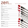 Royal and Langnickel Zen 5 Piece Watercolour Pointed Oval Variety Paint Brush Set RYRZENSET834