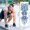 Aresvns Semi Permanent Sleeve tattoos for Men and women, Realistic Fake Tattoos Full Arm Waterproof & Long-Lasting 2 Weeks