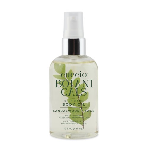 Cuccio Botanicals Body Oil - Sandalwood and Sage - 4 Fl. Oz