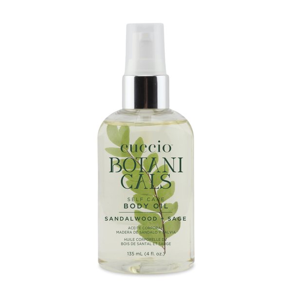Cuccio Botanicals Body Oil - Sandalwood and Sage - 4 Fl. Oz