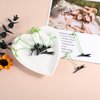 Bean Sprout Hair Clips, 100PCS Green Plant Hair Clips, Unique Pea Hairpin Little Grass Barrette Hair Accessories Kids DIY for School Home Party