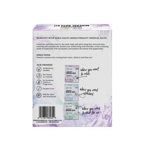 Aura Cacia Mineral Bath Kit