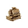 WOODEN.CITY Wood Engine Model Kit 3D Puzzle - 3D Wooden Puzzle Model Engine Kit for Adults - V8 Engine Model Kit That Works 3D Wooden Puzzles for Adults - Model Engine Working 3D Wood Puzzles Adult