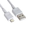 cablecc White Micro USB 5Pin to USB 2.0 Male Data Cable 100cm for Tablet & Cell Phone & Camera