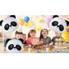 Panda Head Balloons - 23.4" Animal of Panda Foil Balloons for Jungle Farm Zoo Safari Theme Birthday Baby Shower Party Decoration