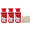 Bath & Body Works Japanese Cherry Blossom - 3 Pack Travel Size - Shower Gel With a Himalayan Salts Springs Sample Soap.