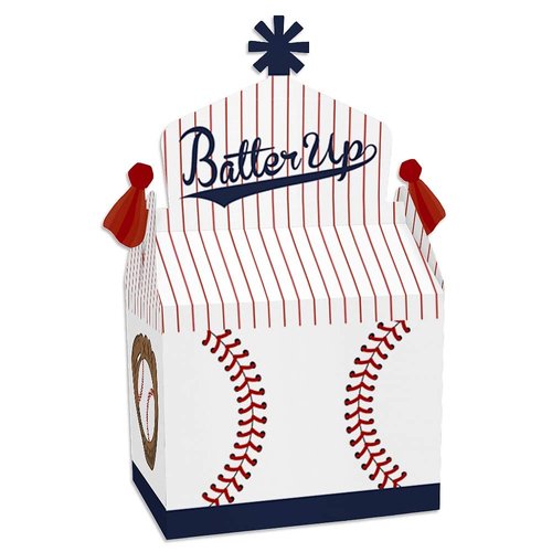 Big Dot of Happiness Batter Up - Baseball - Treat Box Party Favors - Baby Shower or Birthday Part...