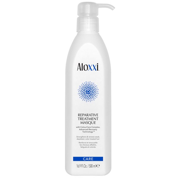 ALOXXI Repair Hair Mask for Color-Treated Hair - Hair Treatment Mask with Keratin & Peptides - Deep Treatment Masque for Dull & Damaged Hair, 16.9 Fl Oz