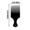 BIGEDDIE Magic Sponge Brush for Afro Curls, Twist Sponge with 6.29 Inch Free Pick Comb (2 PACK)