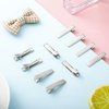 200 Pieces Alligator Hair Clips Metal Duck Bill Hair Clips Flat Top Single Prong Hairpins for Hair Styling DIY Accessories (1.26 inch)