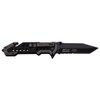MTECH USA M-A1052BK Spring Assist Folding Knife, Black Blade, Black Handle, 5-Inch Closed