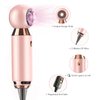 Professional Hair Dryer 800W Lightweight & Compact Blow Dryer Powerful Flow Hair Dryers for Travel and Home Concentrator Nozzle Pink