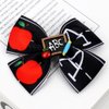 Girl School Hair Bow Back to School Hair Clip Hair Pin School Hair Accessories 2 Pack TSFJ55 (Black)