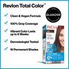 Revlon Total Color Permanent Hair Color, Clean and Vegan, 100% Gray Coverage Hair Dye, 48BV Burgundy, 3.5 oz