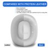 Ear Cushions for AirPods Max - Ear Cups Replacement Cover - Upgraded Memory Foam for Apple Air Pods Max Headphones - Like Original (Silvery)