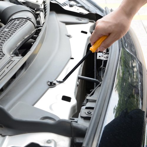 XBRN Auto Trim Removal Tool Kit,13 Pcs Car Panel Door Window Tools Kit,Auto Clip Fastener Remover Pry Tool Set-Yellow