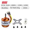 DYS D3536 910KV/1000KV/1250KV/1450KV 5.0mm Brushless Outrunner Motor 2-4S for Multicopter RC Aircraft Fixed-Wing UAV (D3536 1000KV)
