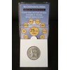 SuperSafe 50 2x2 Self-Adhesive Cardboard Coin Holders Quarters