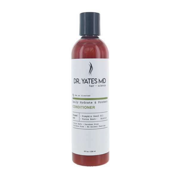 Dr. Yates MD – Hydrating Conditioner, Hydrates Hair and Supports Fuller, Thicker Hair (8 oz)