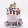 33 PCS Dog Birthday Cake Topper Dog Party Decoration Puppy Birthday Theme Party Supplies Puppy Cake Decoration Dog Cake Topper