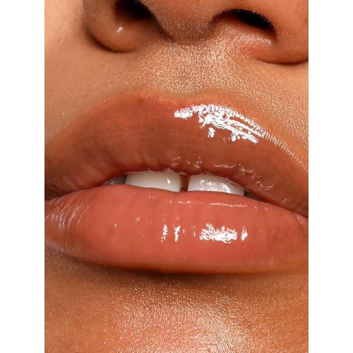 REFY Lip Gloss - Fawn (Medium, mauve brown) + Bonus Premium Korean Hydrating Sheet Masque