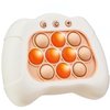 Acvens Fast Push Game,4 Mode,Sensory Toys,Fast Puzzle Game,ADHD,Pop Fidget Toys for Kids Age 6-12,Birthday Gifts for Girls and Boys (Light White)