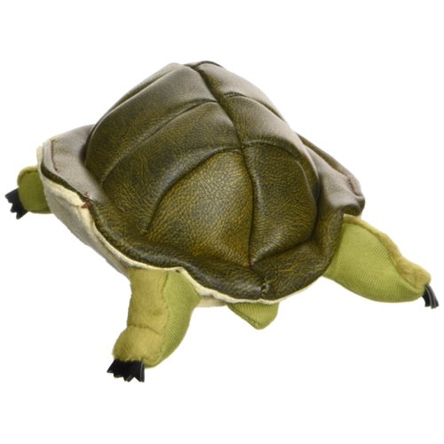 Folkmanis Mini Turtle Finger Puppet, Green, 1 EA